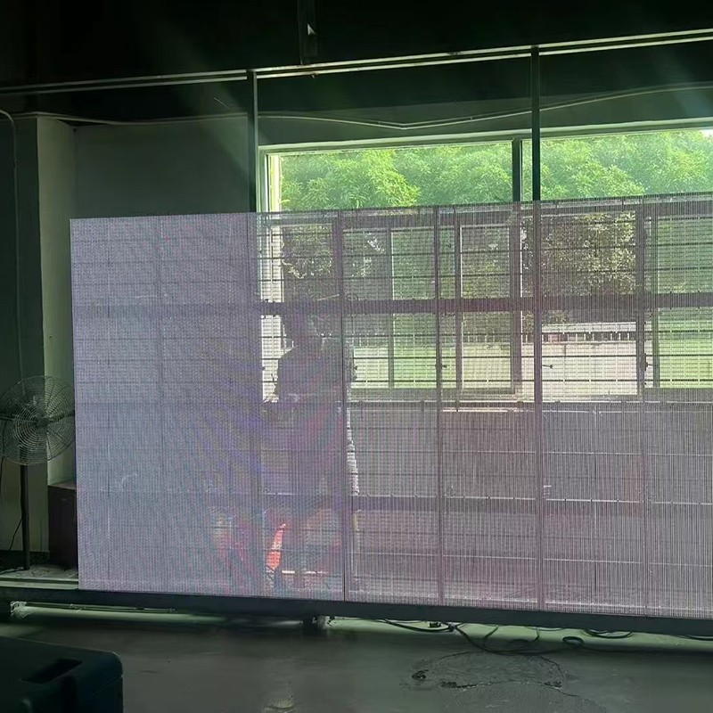 600 Square Outdoor 3.91 Transparent skærm